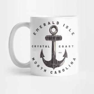 Emerald Isle, NC Summertime Vacationing Big Anchor Mug